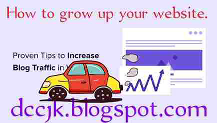 How to grow up your website.