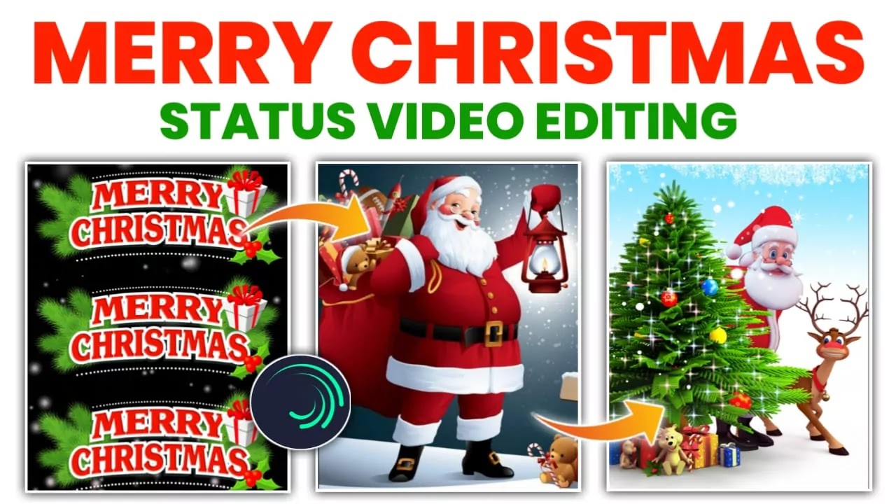 Merry Christmas Video Editing | Merry Christmas Video Editing Alight Motion | Merry Christmas Status