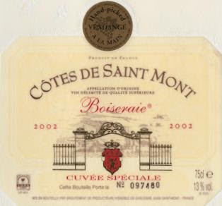 Cotes de Saint Mont B0iseraie