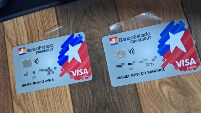 🔵FOTOS | ENCUENTRAN TARJETAS CUENTA RUT EN EL LOCAL KOMILON 