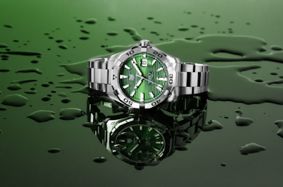 Montre réplique TAG Heuer Aquaracer vert émeraude