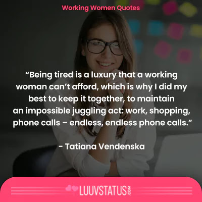 women employment quotes