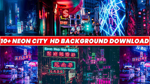 Top 10 Neon City Background Download free 2021