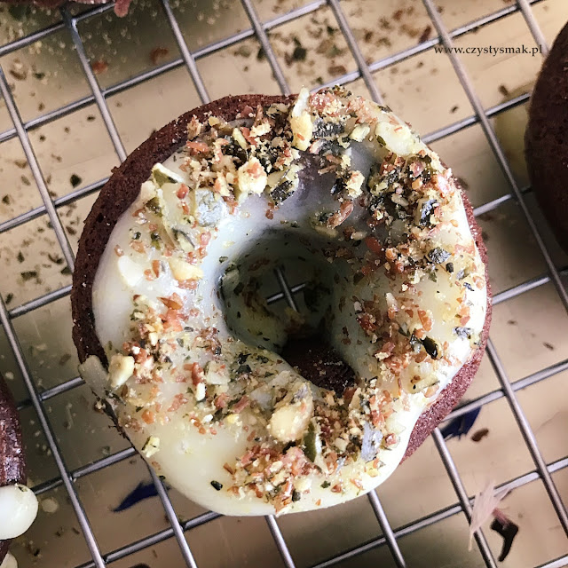 Pieczone keto donuty