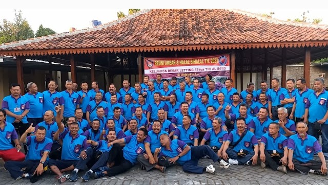 Jalin Silaturahmi, Keluarga Besar Letting 57 Dua TNI AL 84/85  Gelar Reuni Akbar di Yogyakarta