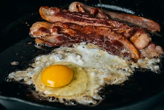 bacon and eggs