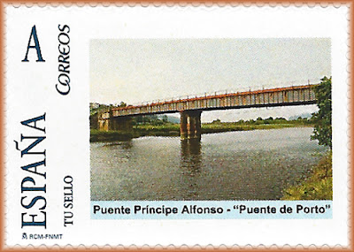 sello, puente, Porto, Vegadeo