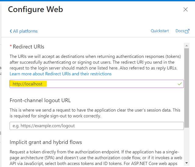 Register an App in Azure Active Directory