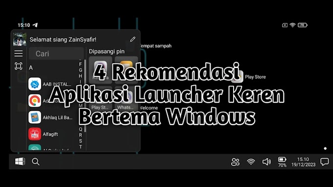 4 Rekomendasi Aplikasi Launcher Keren Bertema Windows