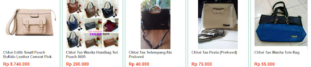 Tas chloe selempang terbaru