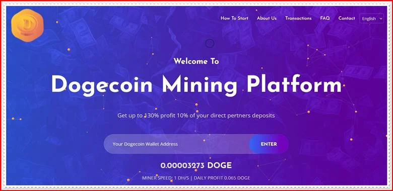 Мошеннический сайт anydogemining.com – Отзывы, развод, платит или лохотрон? Мошенники