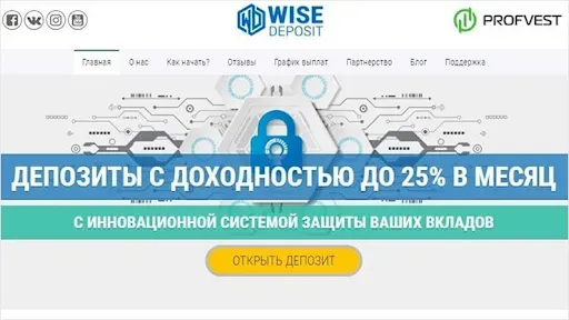 WiseDeposit com