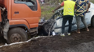 Terrible accident de la route : Un mort dans une collision entre un camion et une voiture