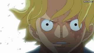 ワンピースアニメ ドレスローザ編 738話 サボ かっこいい SABO | ONE PIECE Episode 738