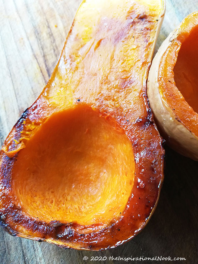 Roasted butternut squash