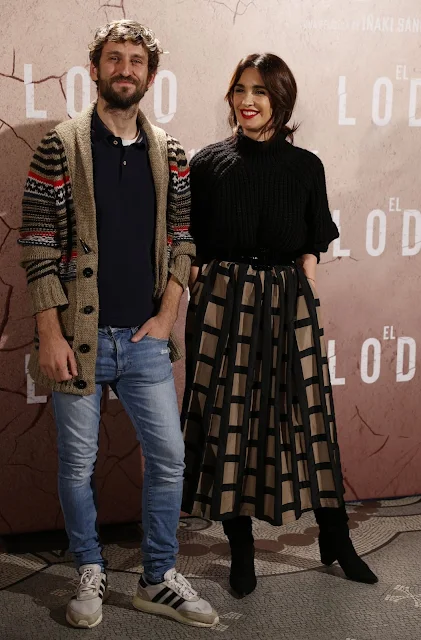 Paz Vega - "El Lodo" Photocall in Madrid