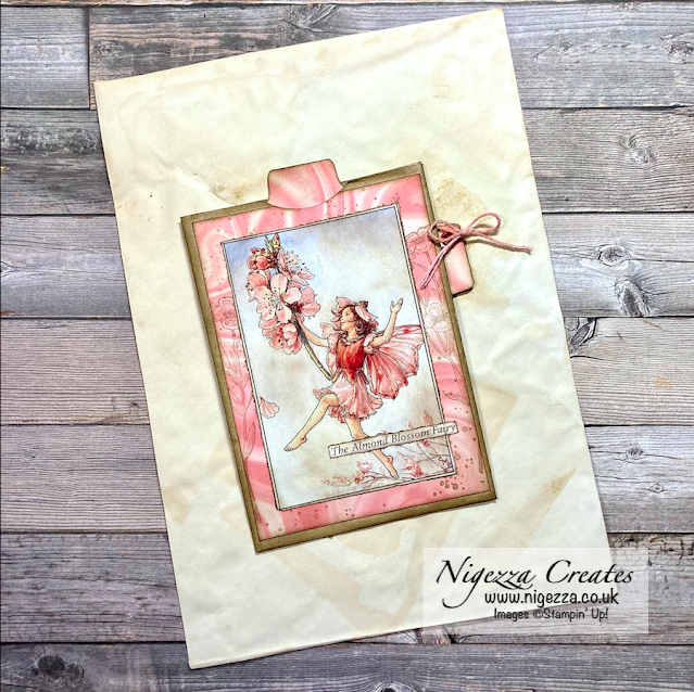 Envelope Page Pocket & 2 Flower Fairy Tags