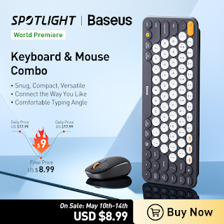 Baseus Wireless Keyboard and Mouse