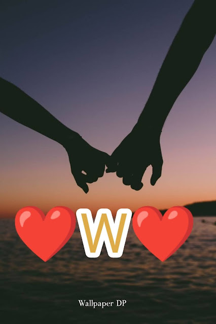 Romantic A to Z Alphabet Couple Hands Dpz for Instagram and Whatsapp