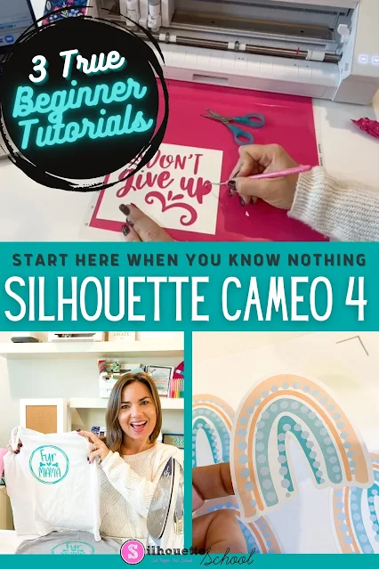 beginner silhouette tutorial, cameo 4, beginner tutorials, silhouette cameo 4, beginner cameo 4 tutorials