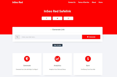 InSeo Pro Safelink - Responsive Blogger Template Free