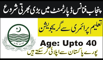 Finance Division Government of Pakistan Jobs 2022