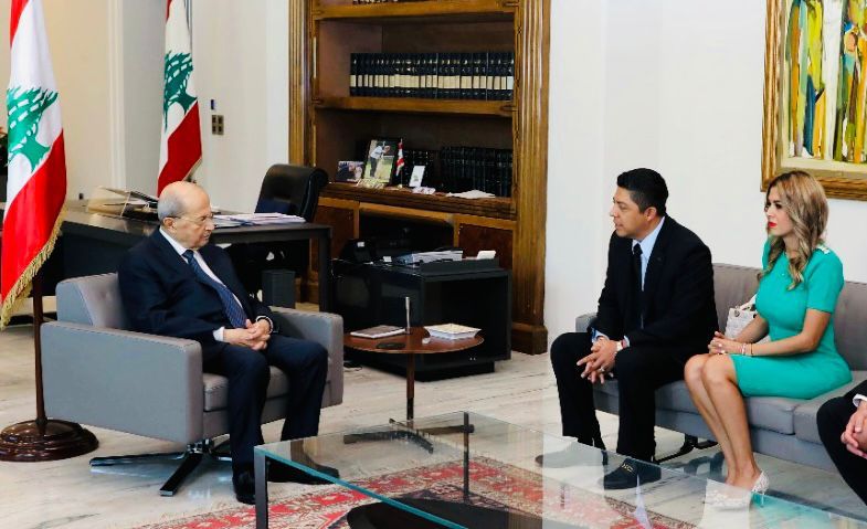 Presidente de Líbano, General Michael Aoun respalda acuerdos de Gallardo Cardona a favor de SLP