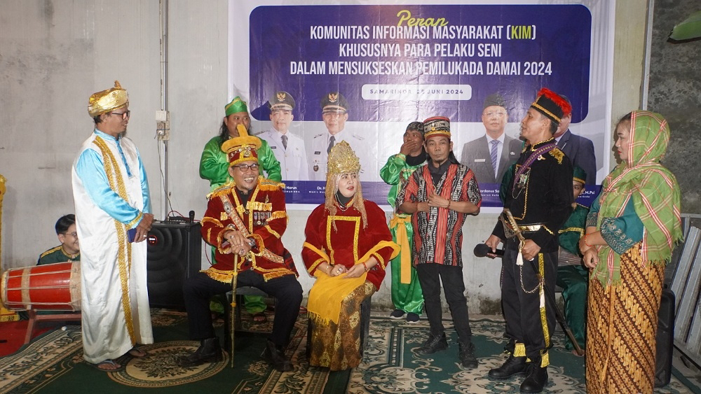 Kominfo dan Format Gelar Pementasan Sandima, Sampaikan Pesan Pemilukada Damai