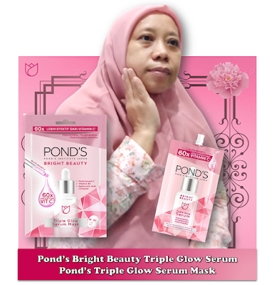 Wendy Red Velvelt jadi model  Pond’s Bright Beauty Triple Glow Serum