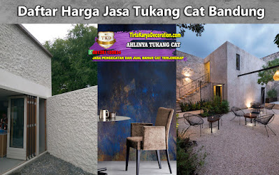 Daftar Harga Tukang Cat, Bandung