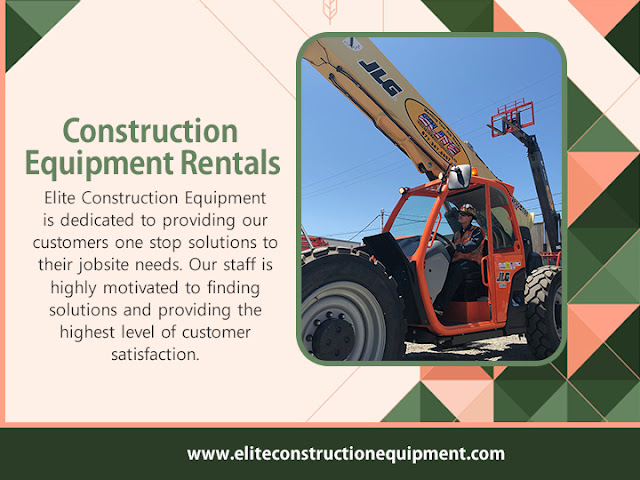 Construction equipment rentals Orange County