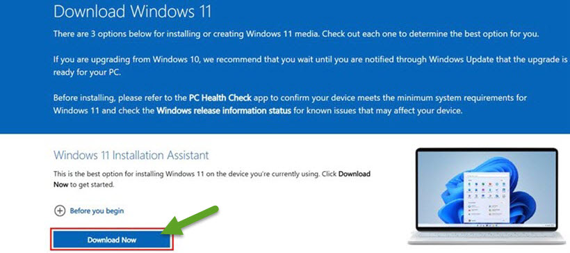 cập nhật Windows 11