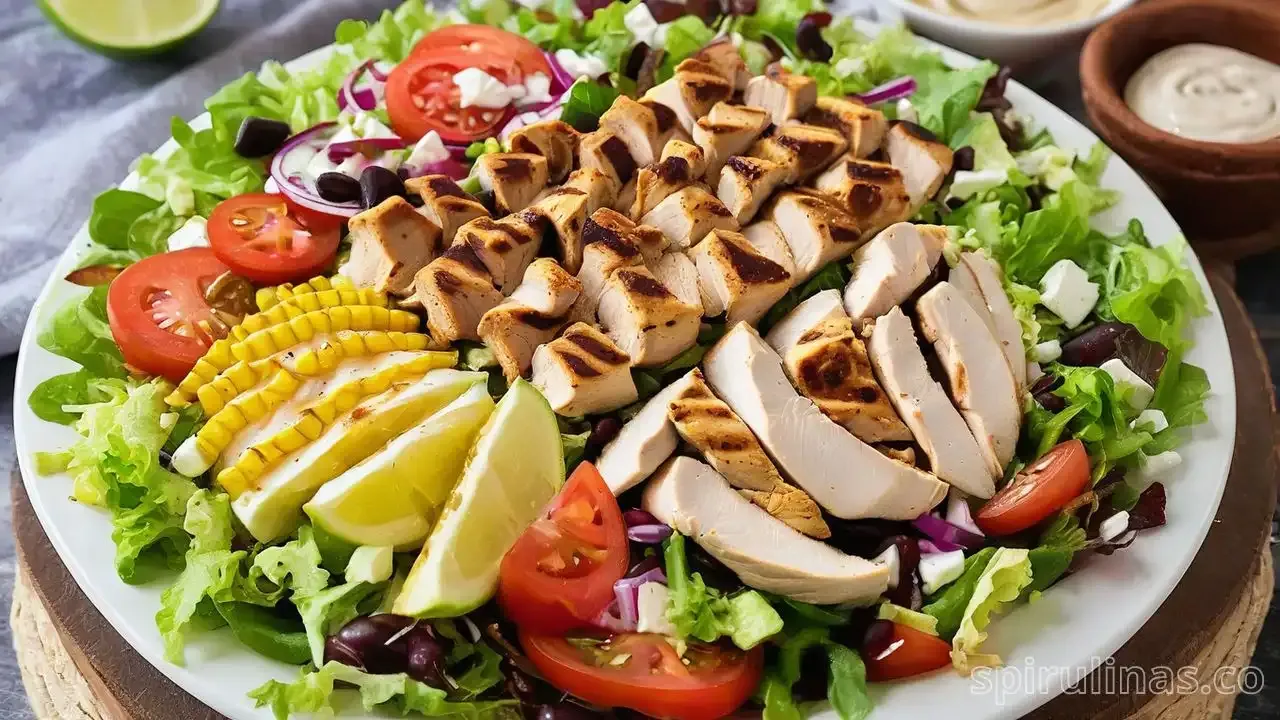Delicious Chicken Shawarma Salad