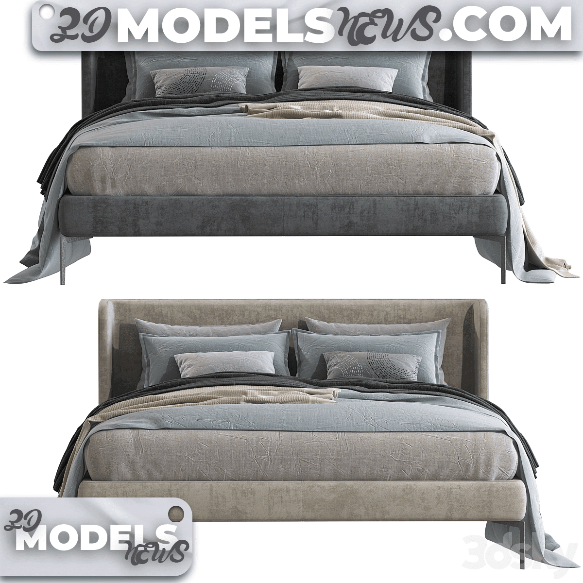 Double Bed Model 82 3