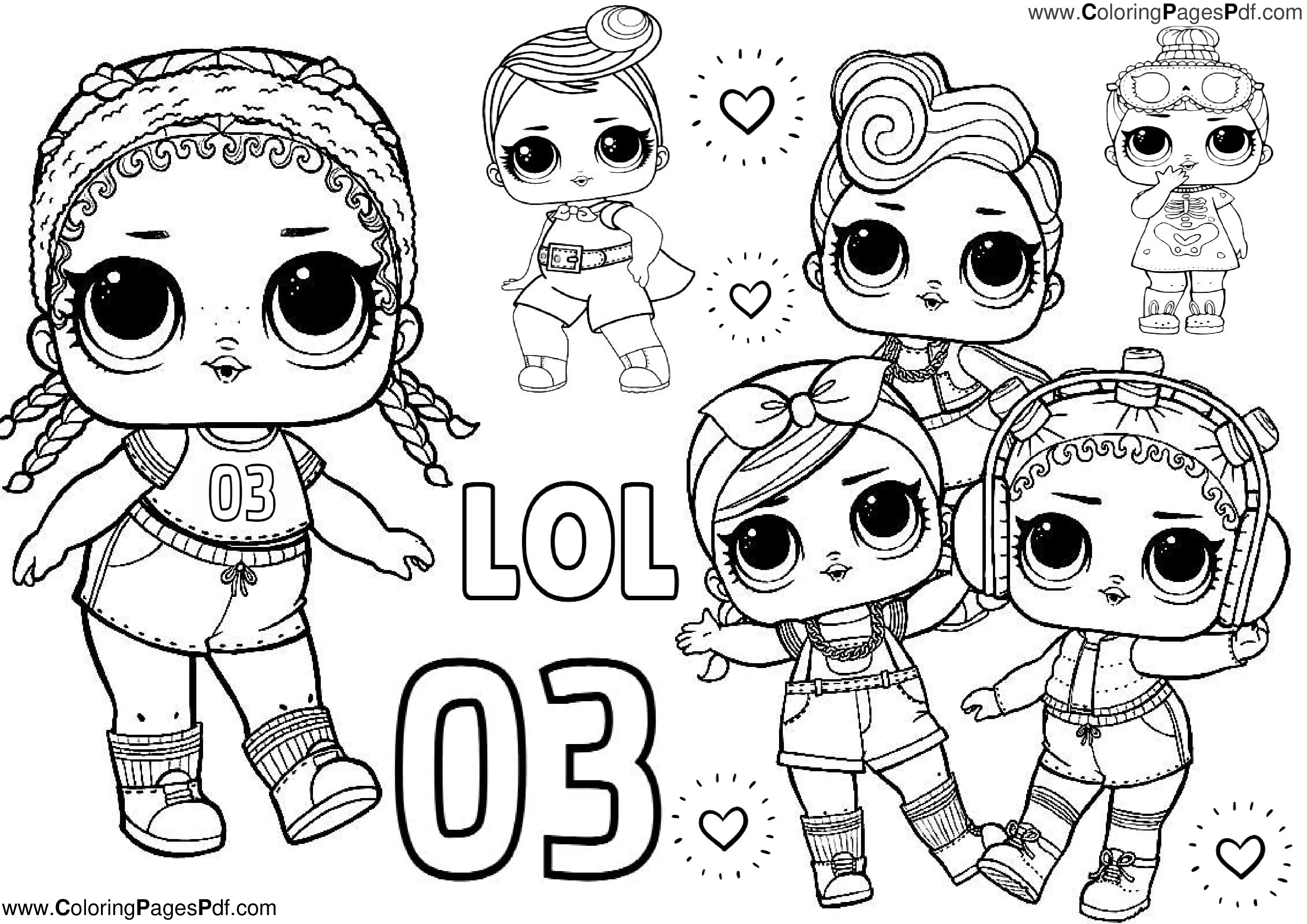 Lol coloring pages series 3