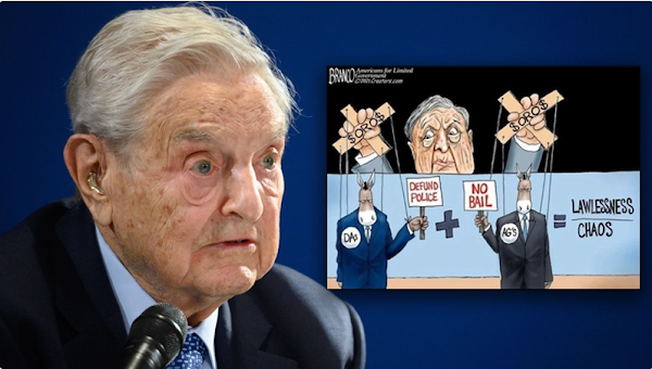 L'ADL revendique la caricature politique de Soros contrôlant les procureurs de district radicaux « antisémites »