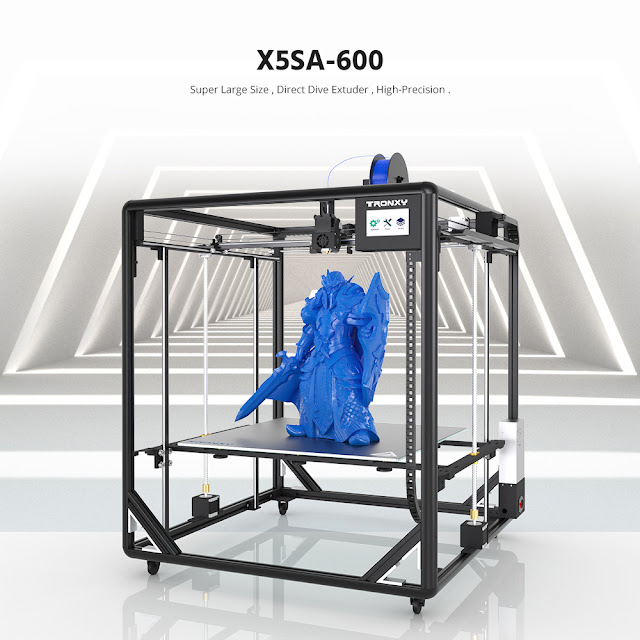 TRONXY® X5SA-600 Large Print Size 600*600mm Guide Rail Version direct drive Extruder Auto level sensor High precision 3D printer