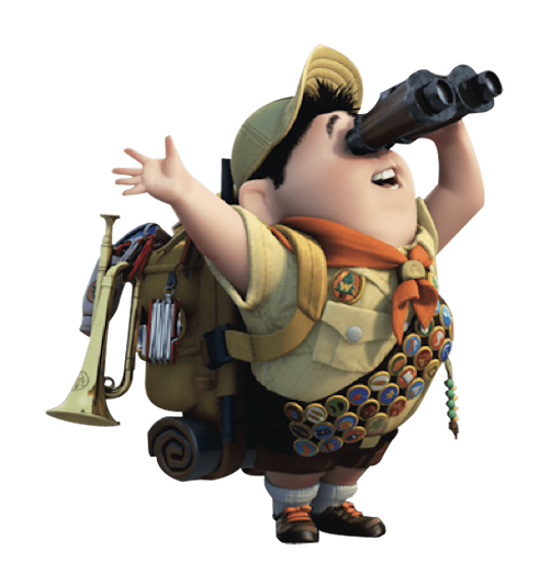 imagenes png de los personajes principales de up