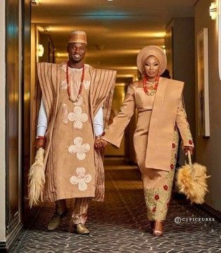 Aso oke Styles for Traditional Weddings