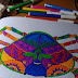 Crab colored painting - crab using markers - download free image