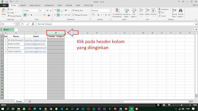 cara ubah format angka jadi teks di excel