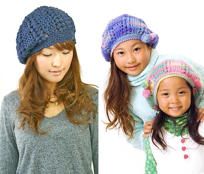 Crochet Beret Hats