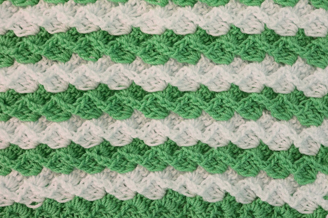 3 - Crochet Imagen Puntada a reversible a relieve a crochet Majovel Crochet facil sencillo bareta paso a paso DIY puntada punto