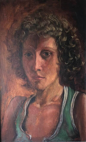 Retrato de mujer, Leon Bosch, coleccion Familia Jorge Severino Contreras