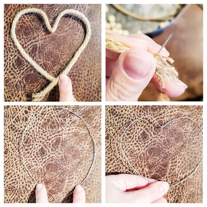 bending wire into heart shape