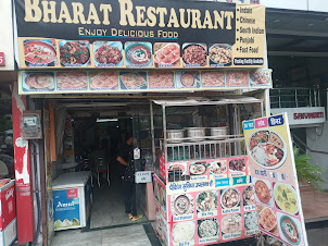 First lunch in Haridwar at " Bharat Restaurant "