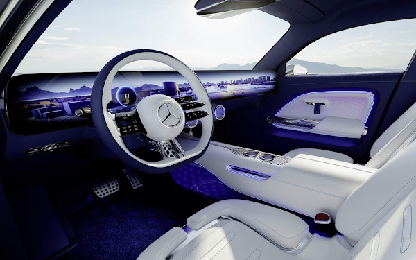 Mercedes Vision EQXX - elétrico com autonomia + 1000 km