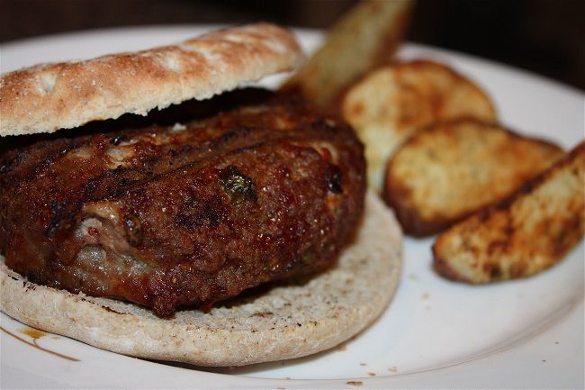 Stuffed Turkey Burgers Recipe