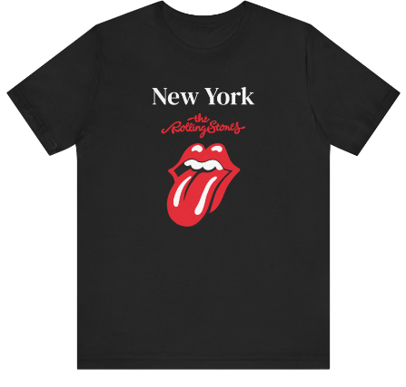 The ROLLING STONES "NEW YORK" Limited Edition T SHIRT