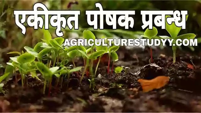 एकीकृत पादप पोषक तत्व प्रबन्ध क्या है, integrated plant nutrient management in hindi, एकीकृत पोषक तत्व प्रबन्ध के मुख्य उद्देश्य, एकीकृत पोषक तत्व प्रबन्ध का महत्व